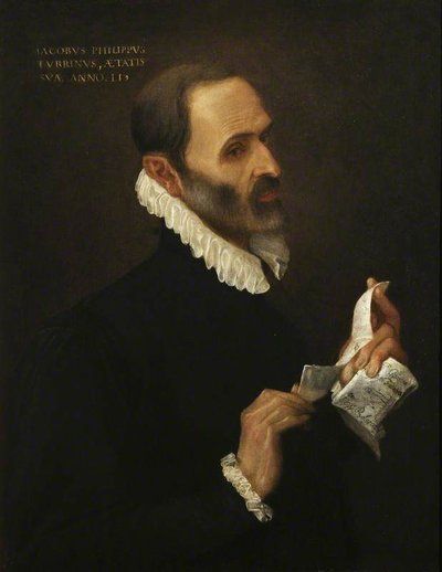 ジャコモフィリッポトゥリーニの肖像 作： Annibale Carracci